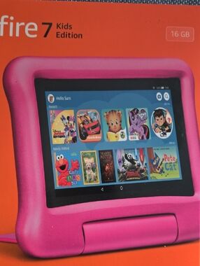 Amazon Fire 7 Kids Edition Tablet - Pink